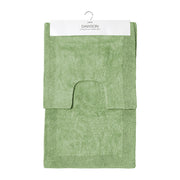 Dawson 2 Piece Bathmat Set 50x50cm & 50x80cm Seafoam