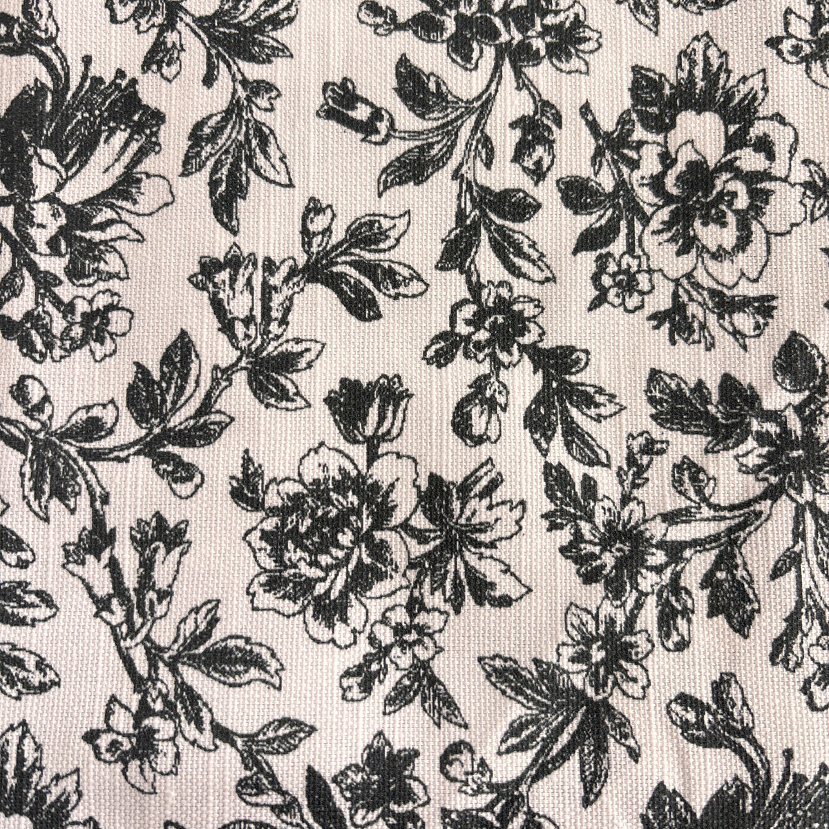 Floral Sonata Reversible Runner 40x180cm Charcoal
