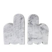 Foster Set of 2 Bookends 11.5x5x16.5cm Marble