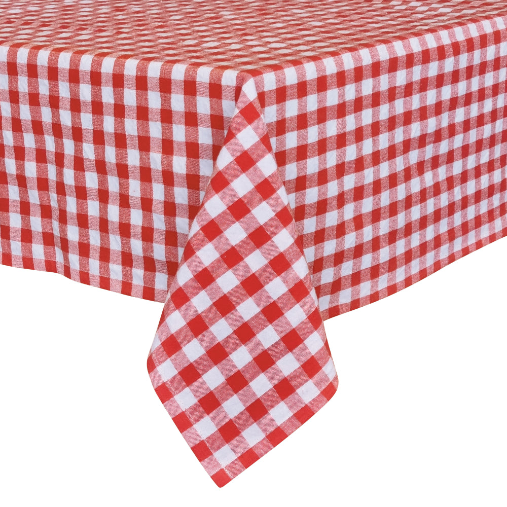 Ginny Rectangle Tablecloth 150x300cm Dusty Red