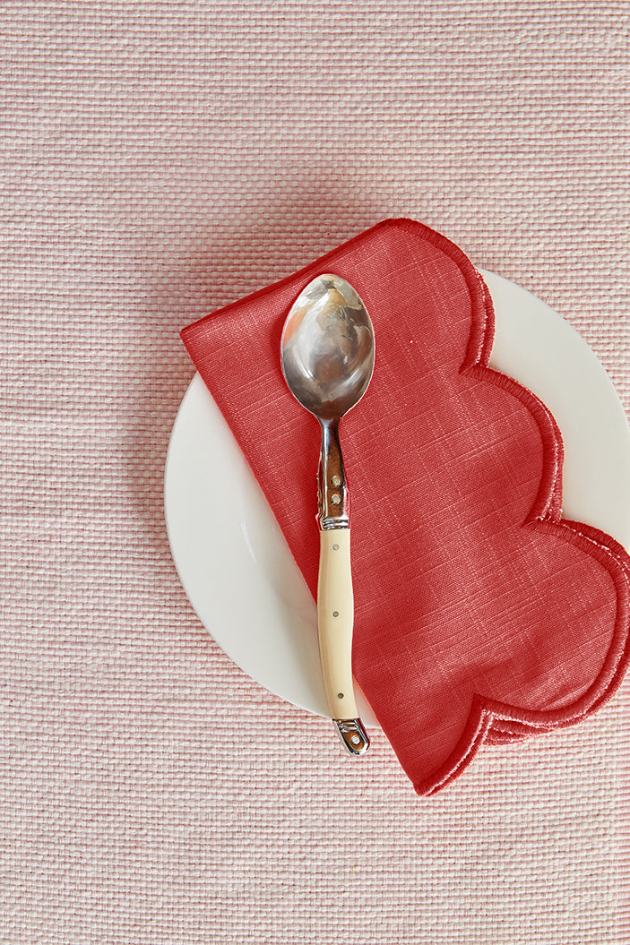 Heureuse Placemat Set of 4 33x48x1cm Pink