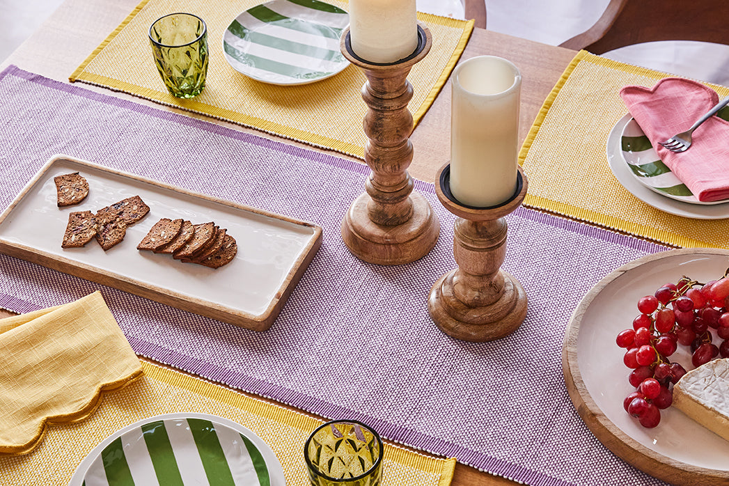 Heureuse Placemat Set of 4 33x48x1cm Purple