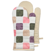 Joya Oven Mitt 2pk 19x35x2cm Beige