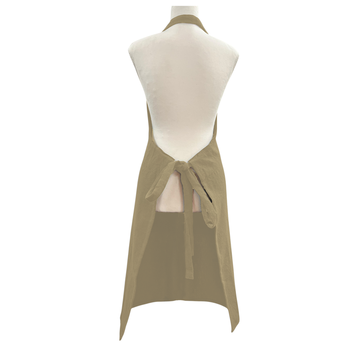 Jules Cotton Linen Apron 83x68x0.3cm Beige