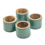 Kevin Napkin Rings 4pk 3.8x5cm Peppermint