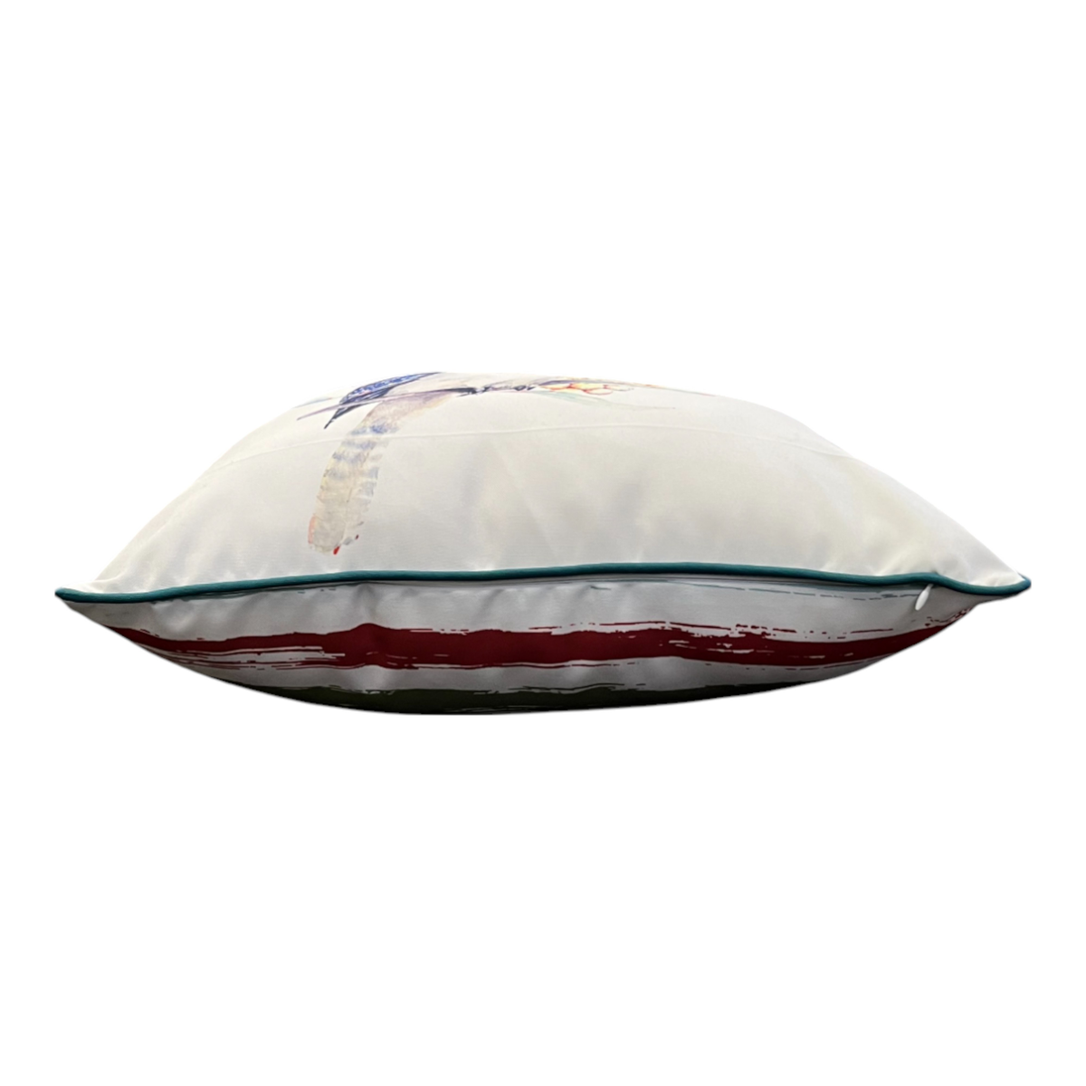 Kookaburra Outdoor Cushion 50x50x12cm Green & Ivory Multi