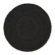 Madden Jute Placemat 4 Pack 35x35cm Black
