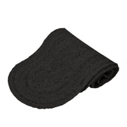 Madden Jute Runner Oval 37x180cm Black