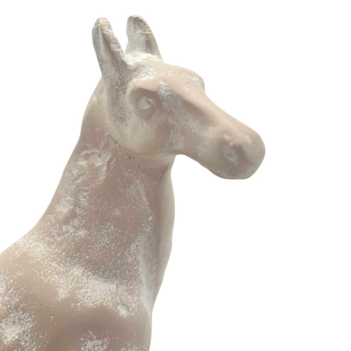 Mara Horse Sculpture 18x10x22cm Whitewash