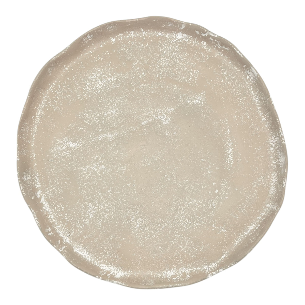 Mara Round Plate Small 21x20x2cm Whitewash