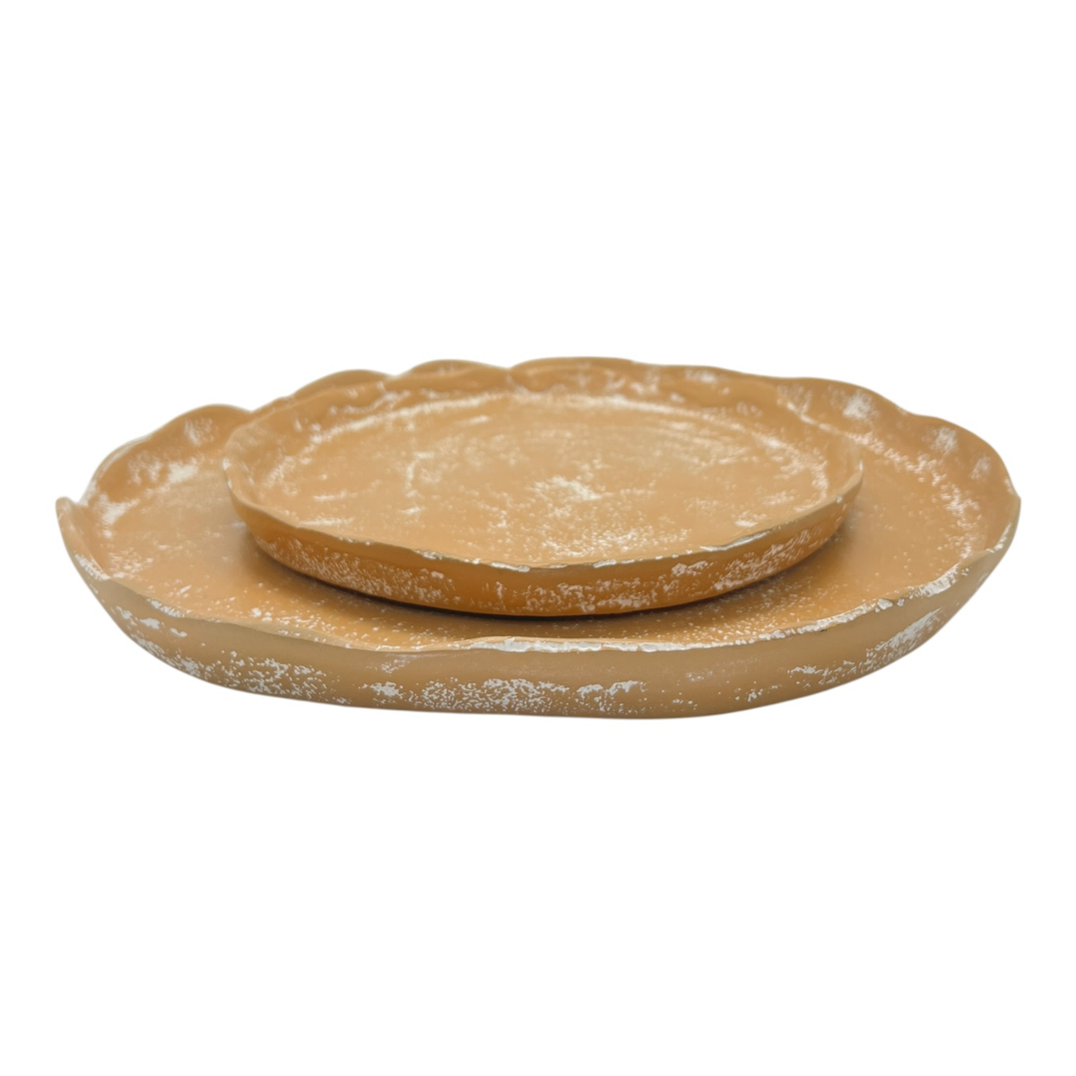 Mara Round Plate Small 21x20x2cm Terracotta
