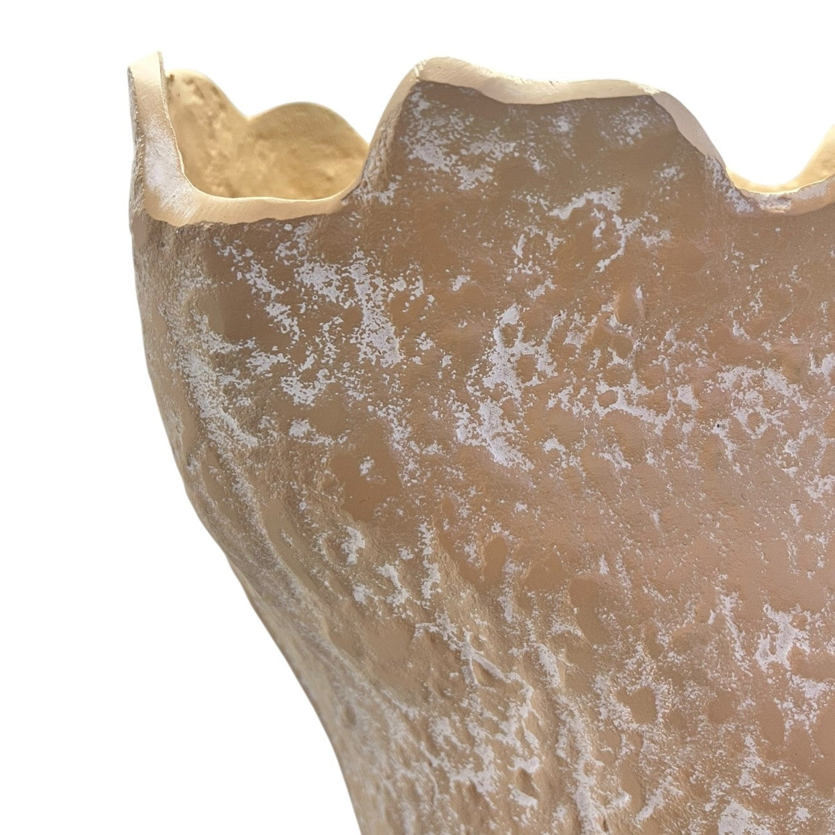 Mara Vase 31x18x31cm Whitewash