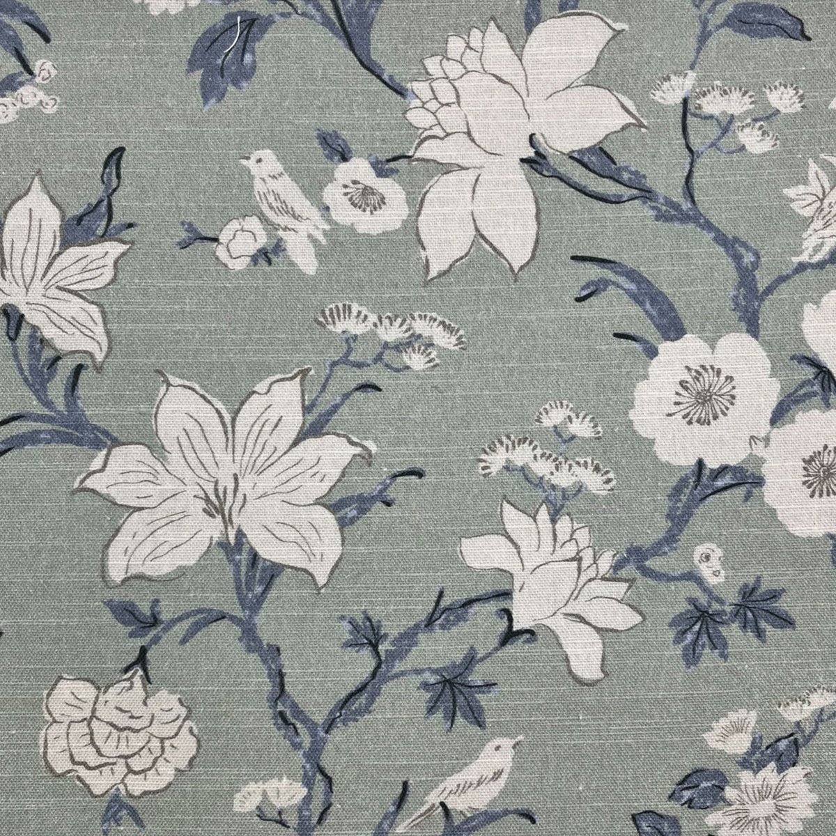 Nordhem Floral Apron 83x68x0.2cm Blue Grey