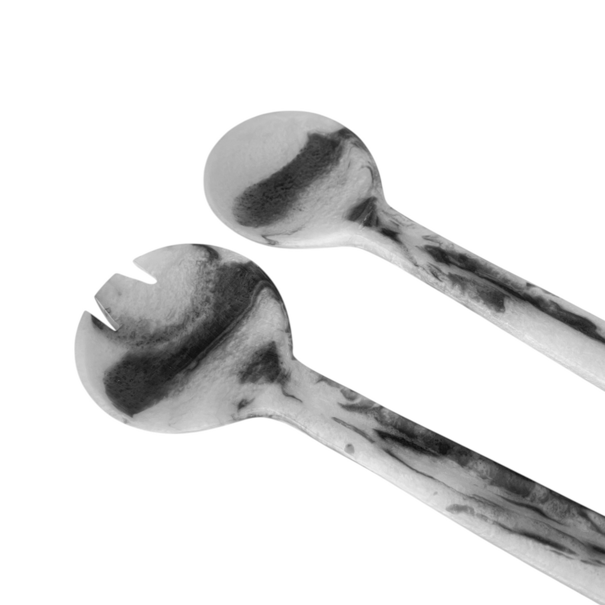 Orion Salad Server Pair 27x8x2cm Grey Stone Matt
