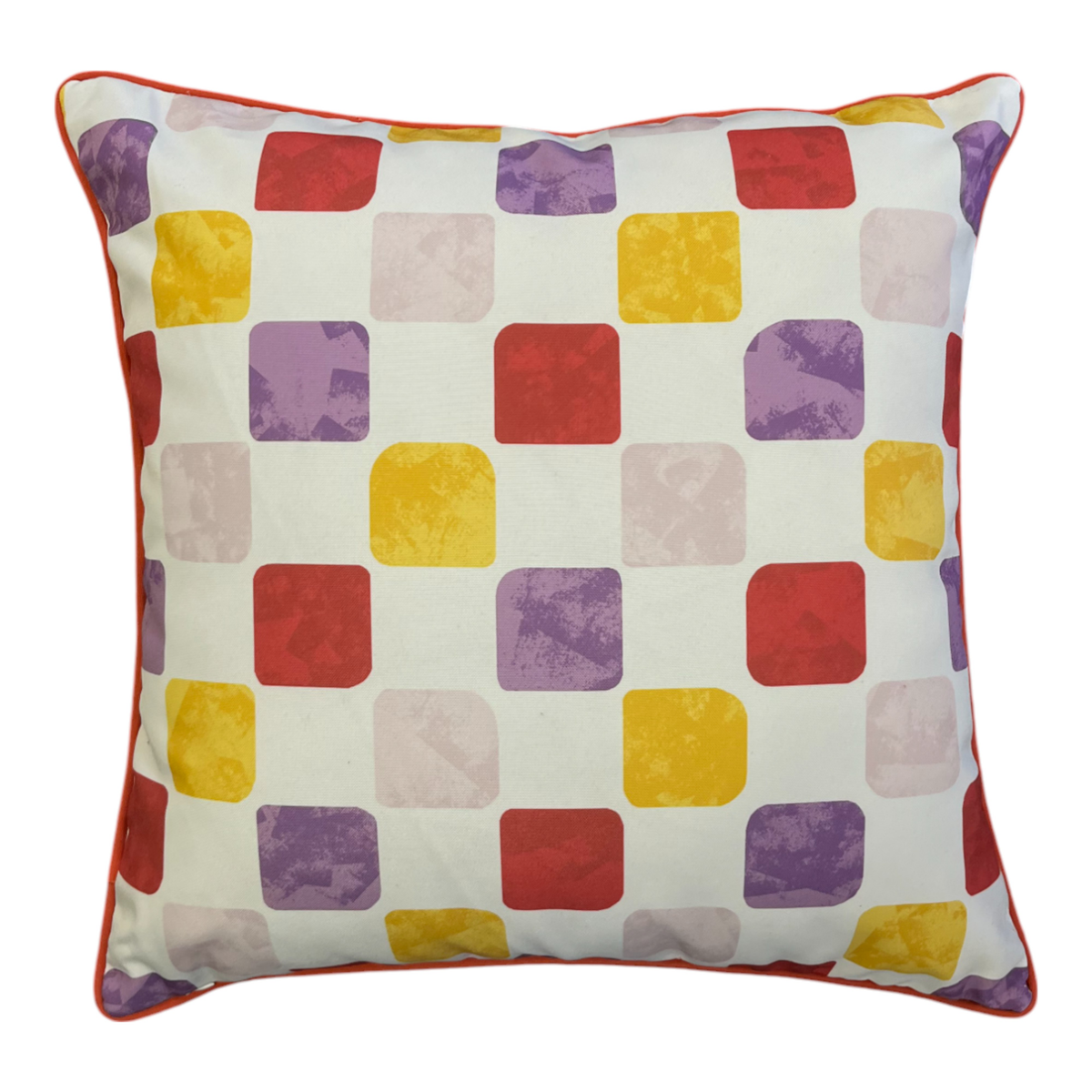Radiance Outdoor Cushion 50x50x12cm Coral Multi