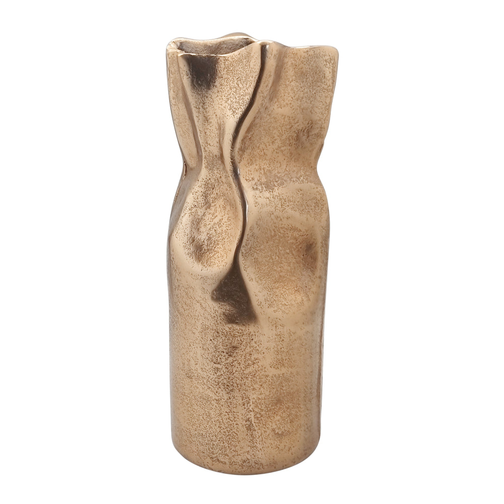 Safiya Tall Vase 14x13.5x35cm Gold