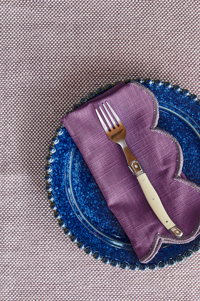 Sally Napkin 4pk 45x45x0.2cm Purple