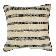 Savanna Cushion 50x50x0.5cm Natural & Black Multi