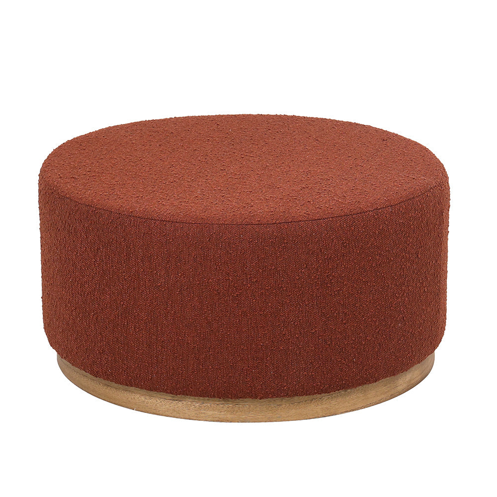 Senora Ottoman 80x80x41cm Rust