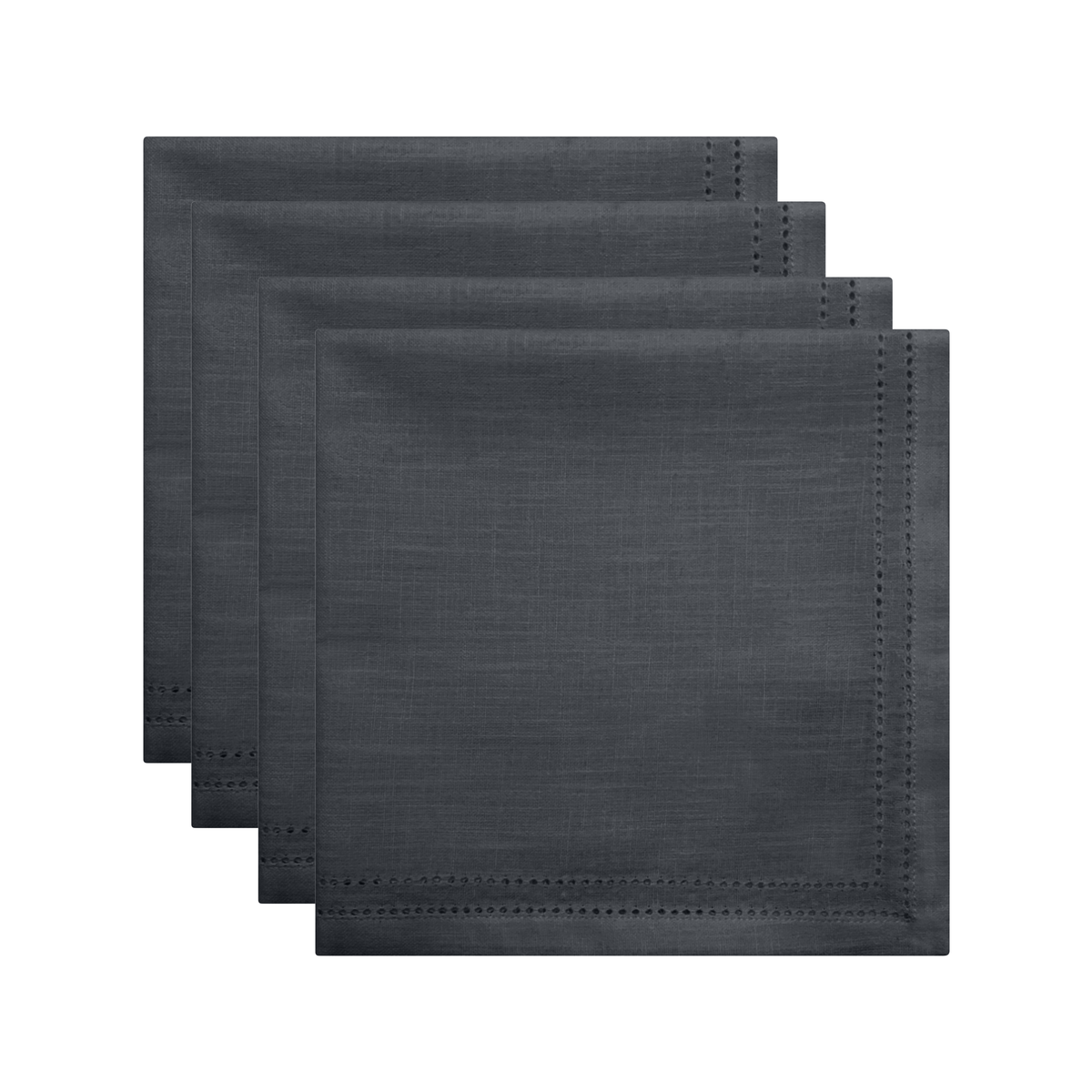 Simon Napkin set of 4 45x45x0.2cm Charcoal