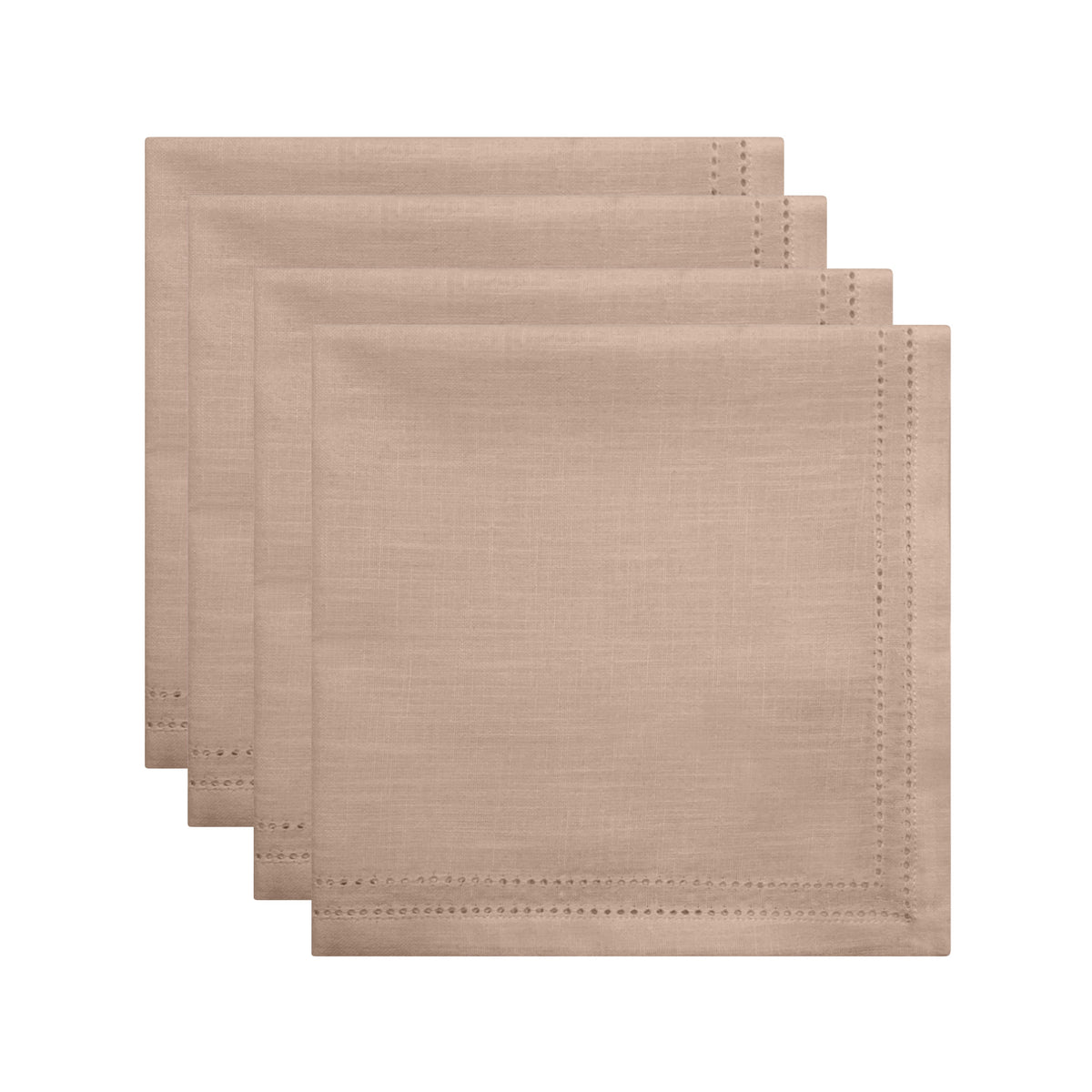 Simon Napkin set of 4 45x45x0.2cm Nude