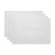 Simon Placemat Set of 4 33x48x0.2cm White