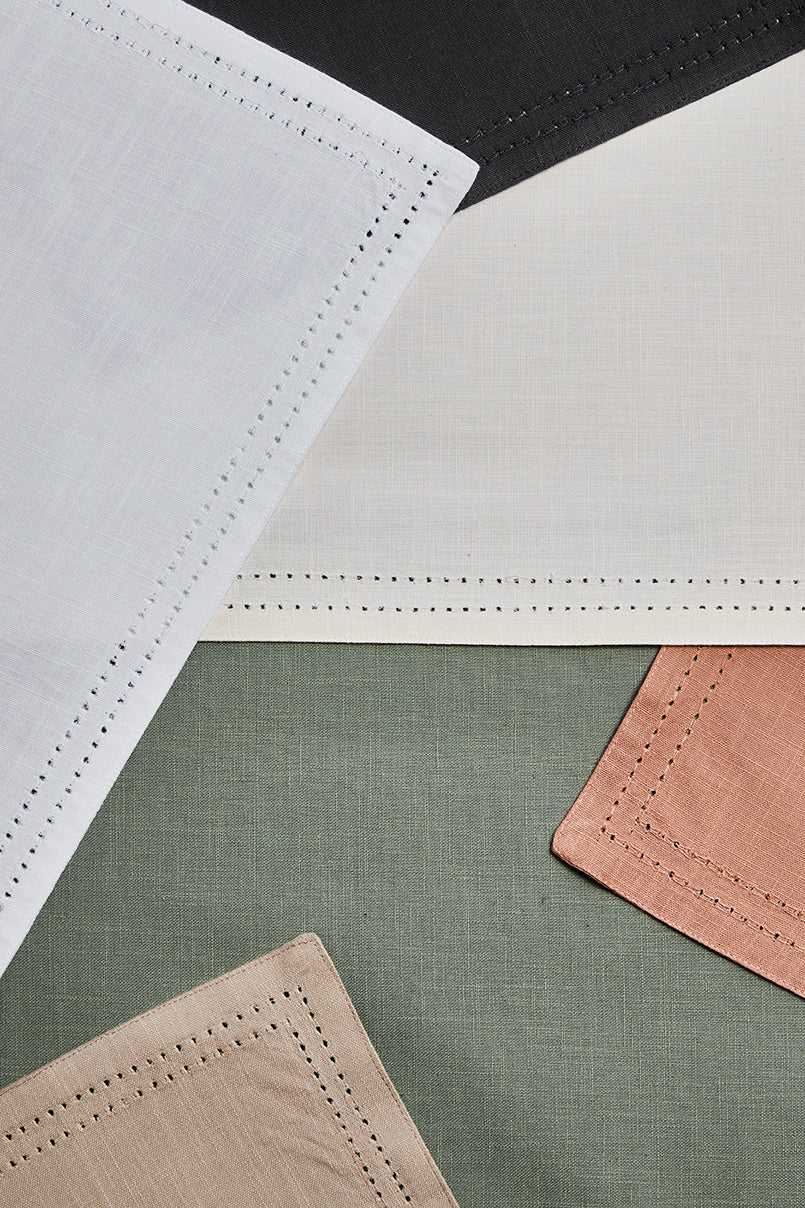 Simon Square Tablecloth 180x180x0.2cm Terracotta