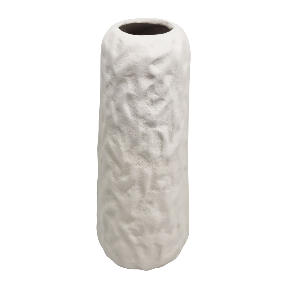 Taylor Tall Vase 12x12x30cm White