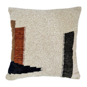 Zuri Cushion 50x50x0.5cm Natural & Brown Multi